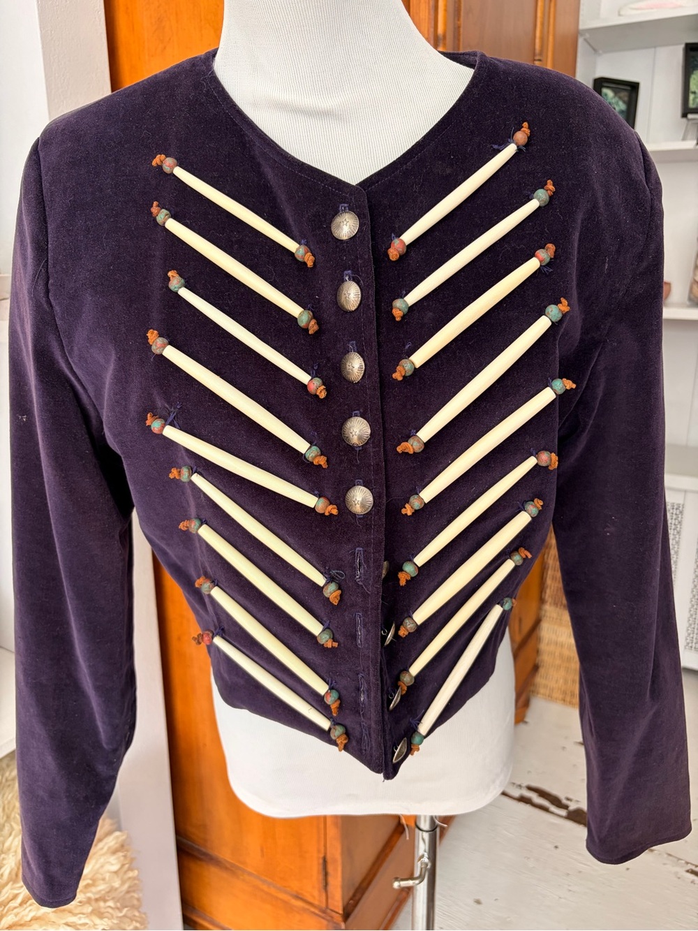 Vintage Double D Ranch Wear Velvet Scout Jacket